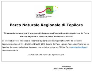 Tabellazione perimetrale e pulizia accessi al Parco