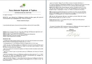 det. 2/2016 Servizio tesoreria nomina commissione